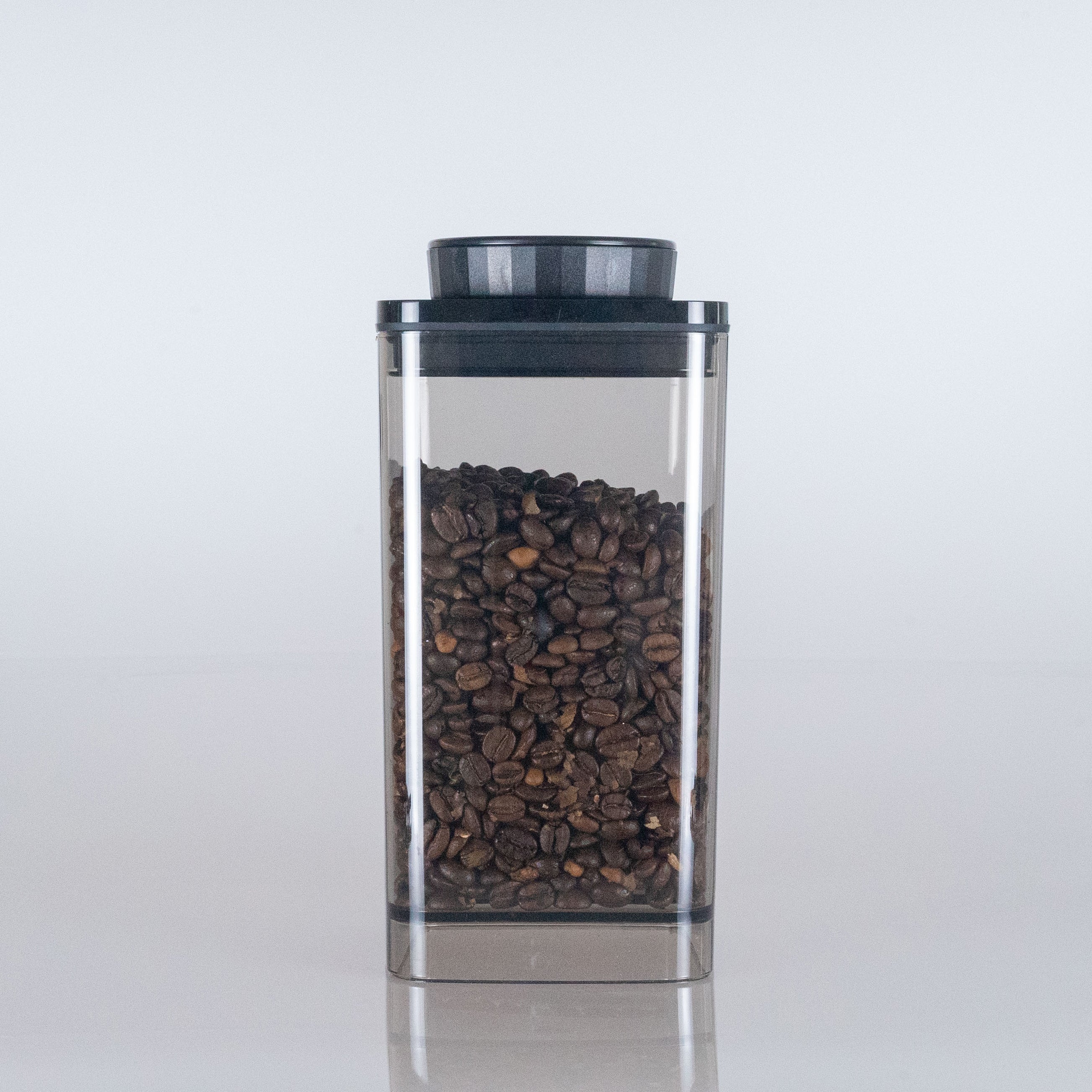 Vacuum Sealed Canister Coffee Beans Glass Airtight Canister