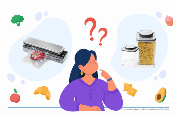 Vacuum Sealers vs. Vacuum-Sealed Containers: Which Is Better For Your Food Storage?