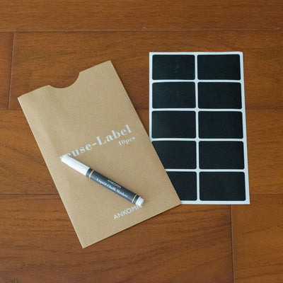 Magic pen with 10pcs reusable labels